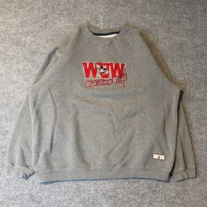 Walt Disney World Mickey Mouse Crewneck Sweatshirt Gray WDW 1971 Mens XL